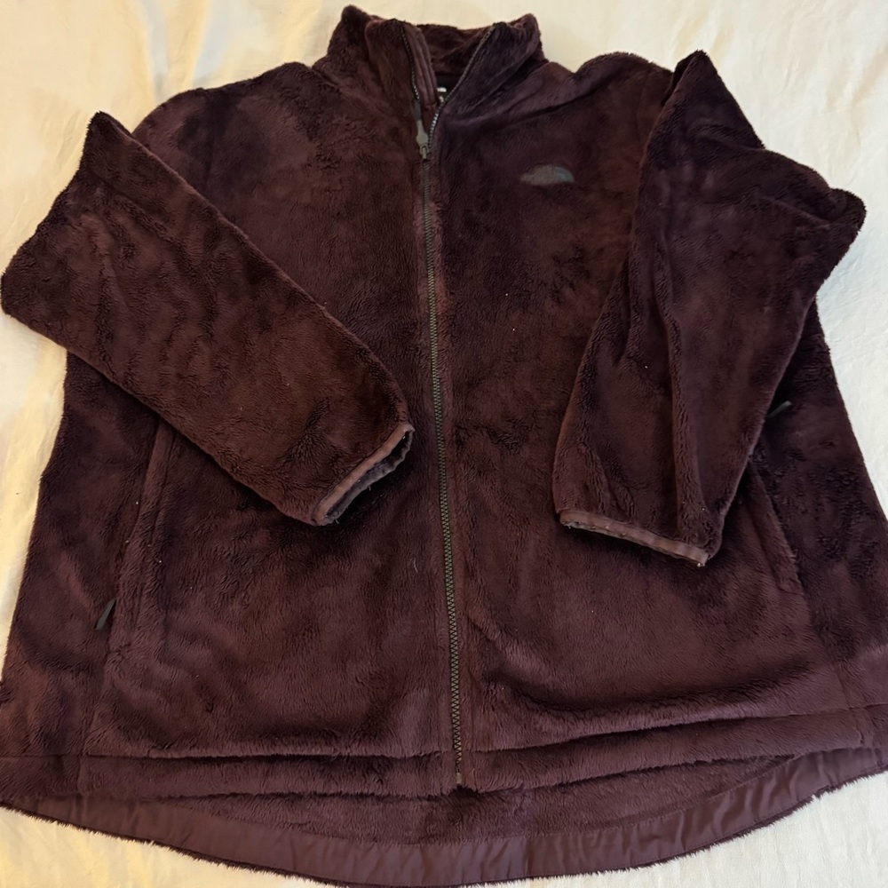 The North Face Women's Osito Jacket Plus Size XXXL Midnight Mauve